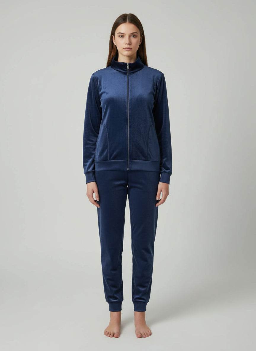 Tuta con zip Donna I2672 Fida - evabiancheria